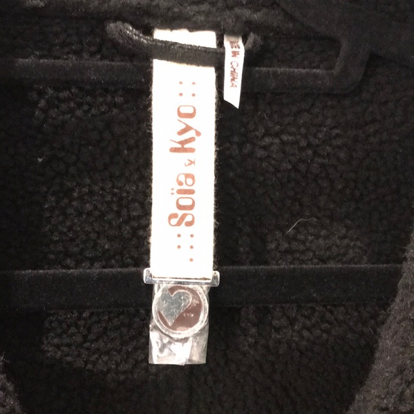 Soia & Kyo black winter coat - Picture 2 of 12